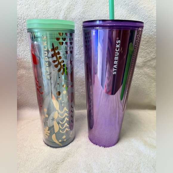 Set of 7 Starbucks cups and a keychain - Picture 4 of 10